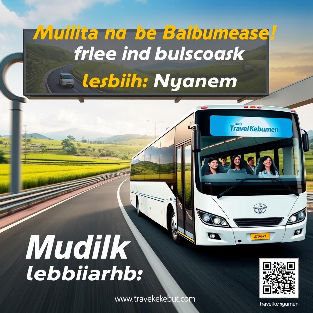 Mudik Jakarta-Banyumas Lebih Nyaman dengan Travel Kebumen: Pesan Sekarang!
