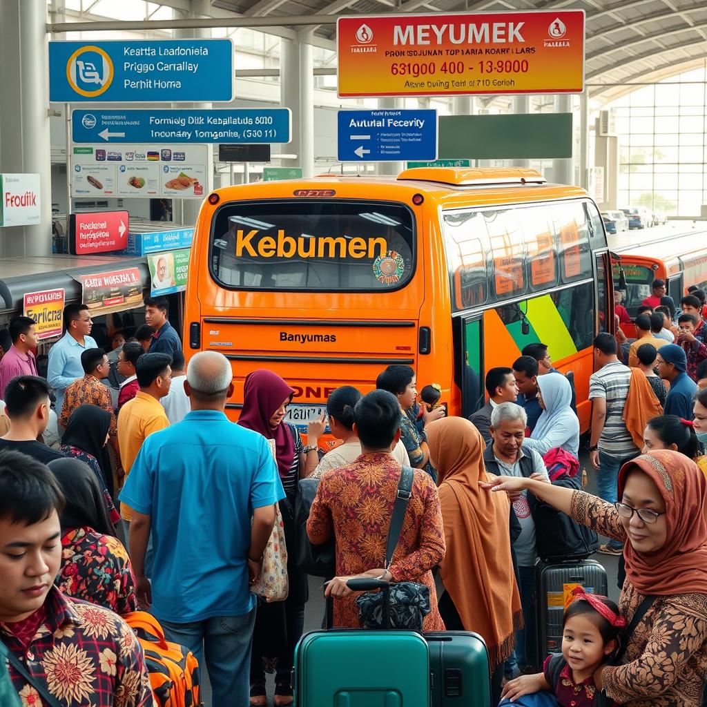 Mudik Jakarta-Banyumas: Jangan Sampai Kehabisan Tiket Travel Kebumen!