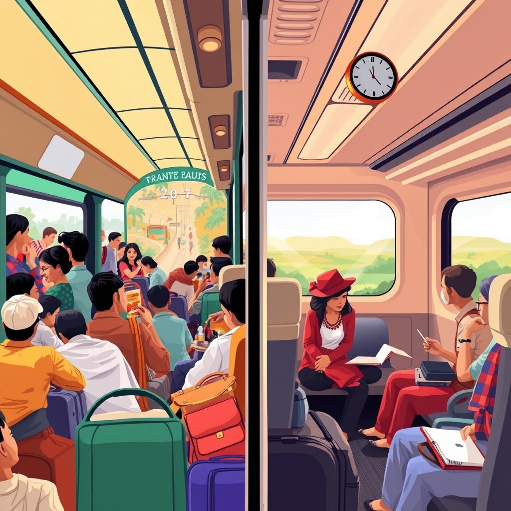 Mudik Jakarta-Banyumas: Bandingkan Bus vs. Kereta Api, Temukan Pilihan Terbaik!
