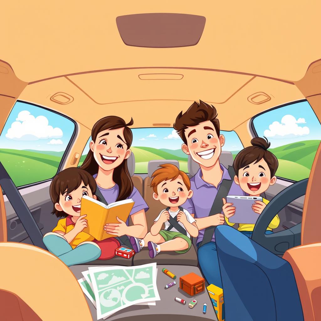 Anak Tenang, Orang Tua Senang: Rahasia Perjalanan Mobil yang Menyenangkan Bersama Si Kecil
