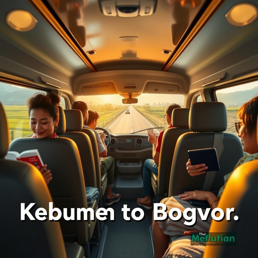 Hiace Kebumen-Bogor: Perjalanan Nyaman dengan Harga Terjangkau!