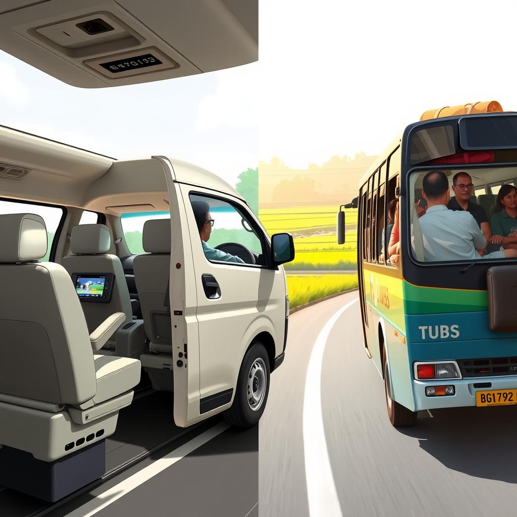 Kebumen-Bogor: Hiace Travel vs. Bus, Mana yang Lebih Nyaman & Efisien?
