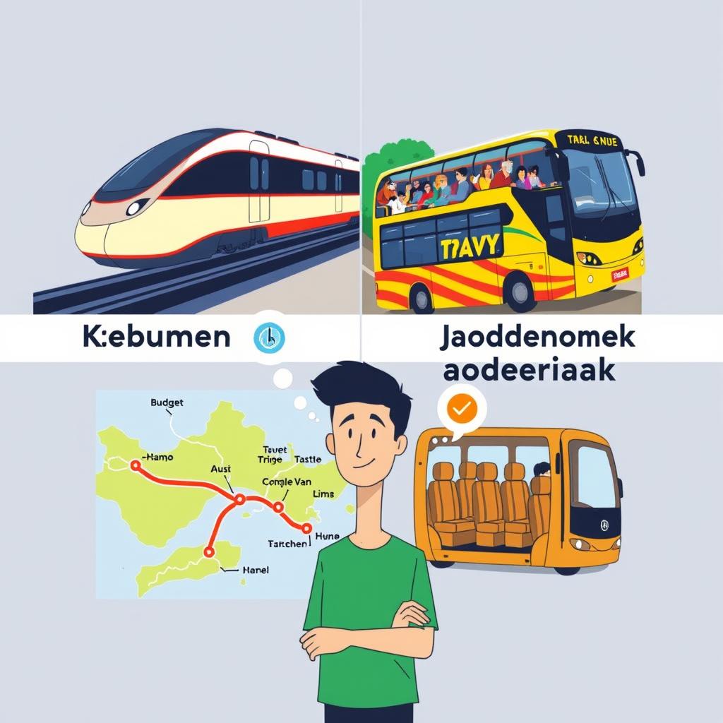Travel Kebumen-Jabodetabek: Tips Memilih Transportasi yang Tepat Sesuai Kebutuhanmu