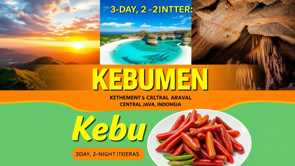 Itinerary 3 Hari 2 Malam di Kebumen: Petualangan Seru & Padat!