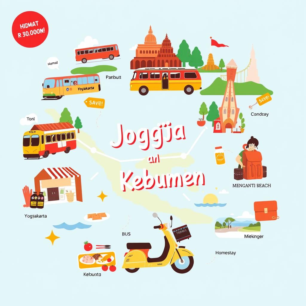 Jogja-Kebumen: Solusi Travel Hemat? Cuma 300 Ribu!
