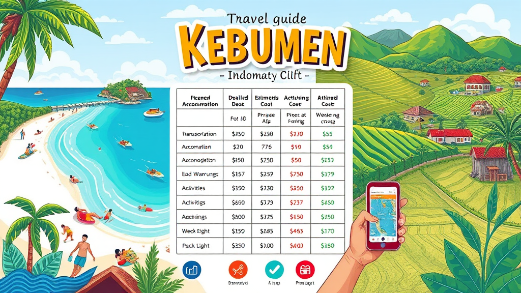 Travel ke Kebumen: Panduan Lengkap Menyusun Anggaran Liburan