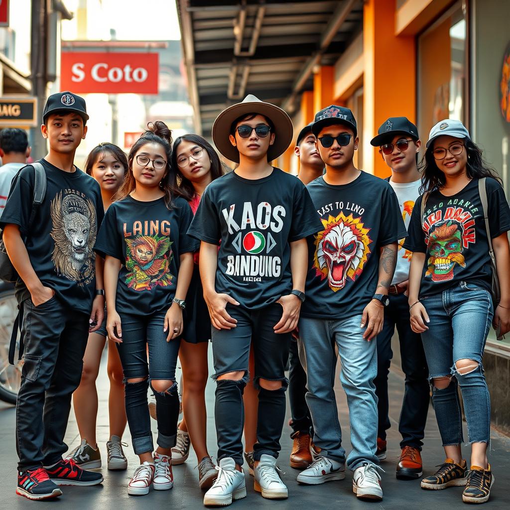 Kaos Distro Bandung: Kreasi Lokal, Gaya Internasional!