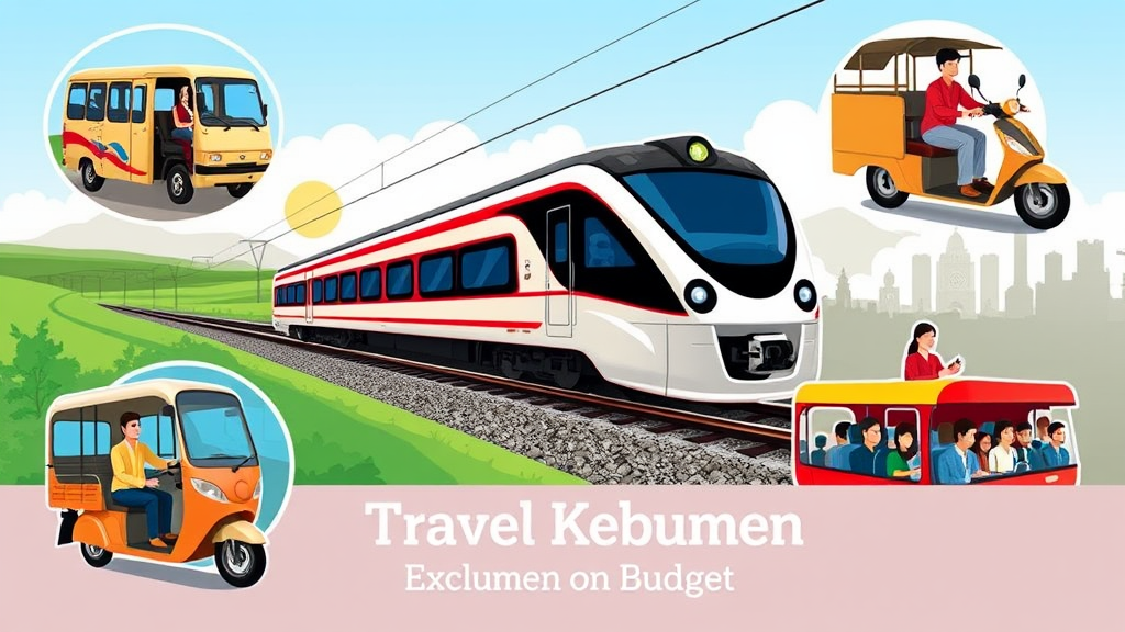 Travel Kebumen Murah: Alternatif Transportasi Hemat Selain Bus