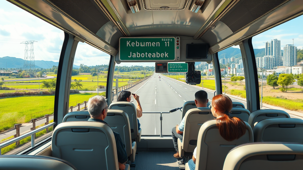 Shuttle Kebumen-Jabodetabek: Mengapa Fasilitas Ini Sangat Dibutuhkan