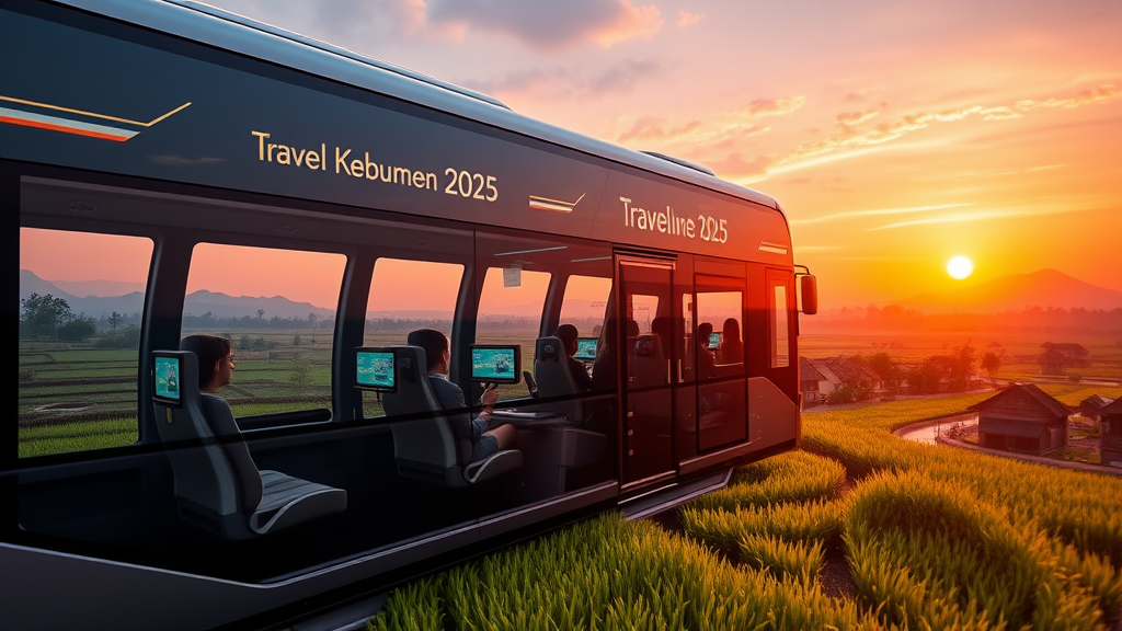Travel Kebumen: Armada Shuttle Antar Kota 2025 – Perjalanan Nyaman dan Modern