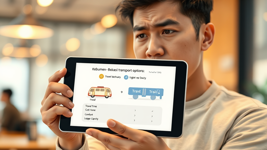 Travel Kebumen Bekasi atau Kereta? Perbandingan Lengkap & Tips Pilih!